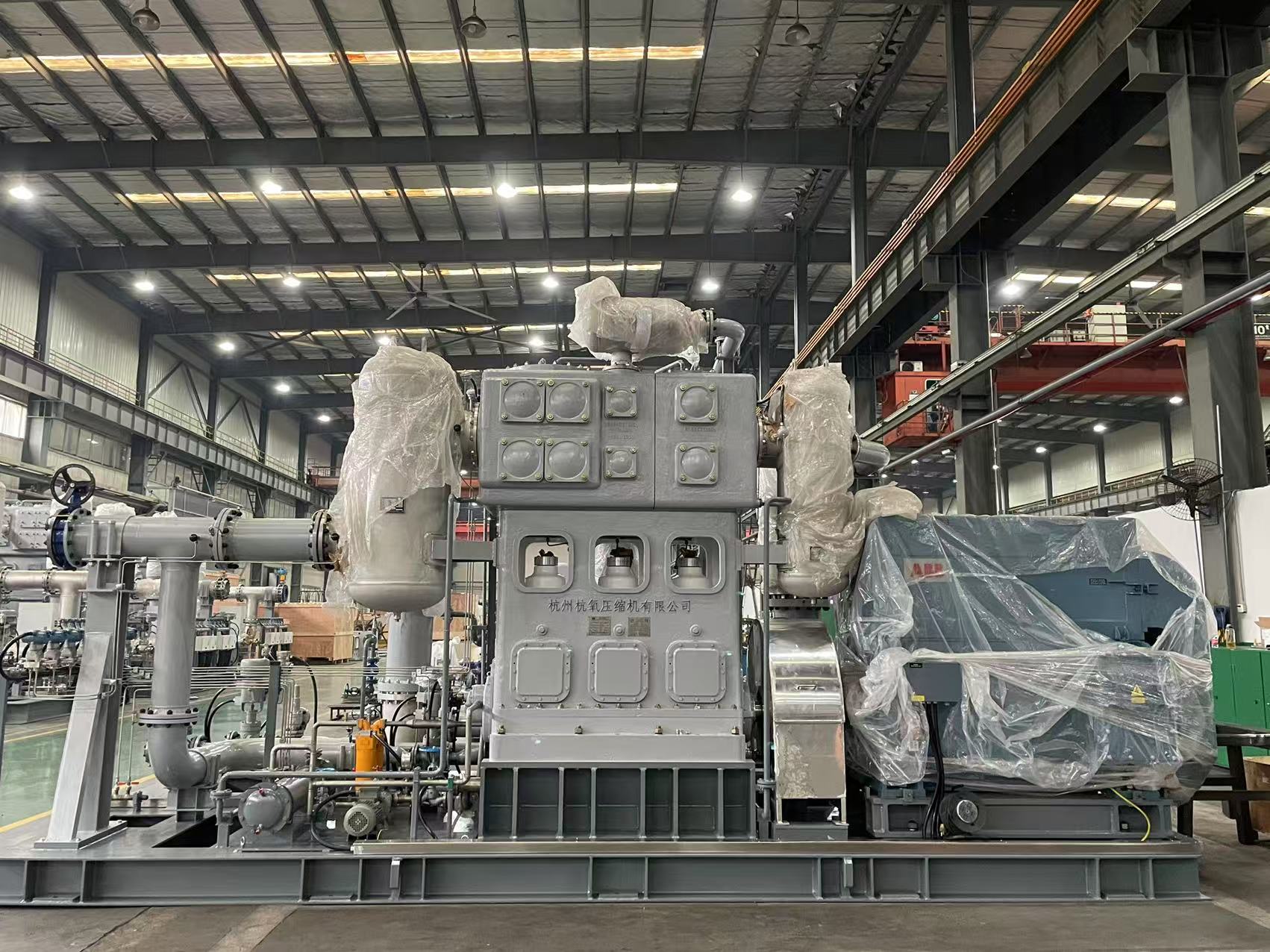 杭氧壓縮機(jī)千萬級項(xiàng)目圓滿完成